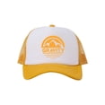 thumbnail image 1 of Mountain Stripe Logo Adjustable Mesh Trucker Hat - Gold - Gold/White, 1 of 1