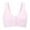 23#Pink, variant on Daisy Bras for Older Women 2026 Comfy Convenient Front Closure Bra Full Support No Underwire Bras Pink 42