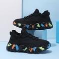 thumbnail image 3 of Shadoumai Girls Sneakers For Kids Breathable Mesh Running Shoes Lightweight Comfortable Casual Sports Shoes Toddlers Children Non Durable, 3 of 9