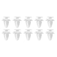 thumbnail image 1 of Soumake 10Pcs Universal Car 8mm Hole Plastic Rivets Fastener Door Clips Vehicle Rivets, 1 of 2