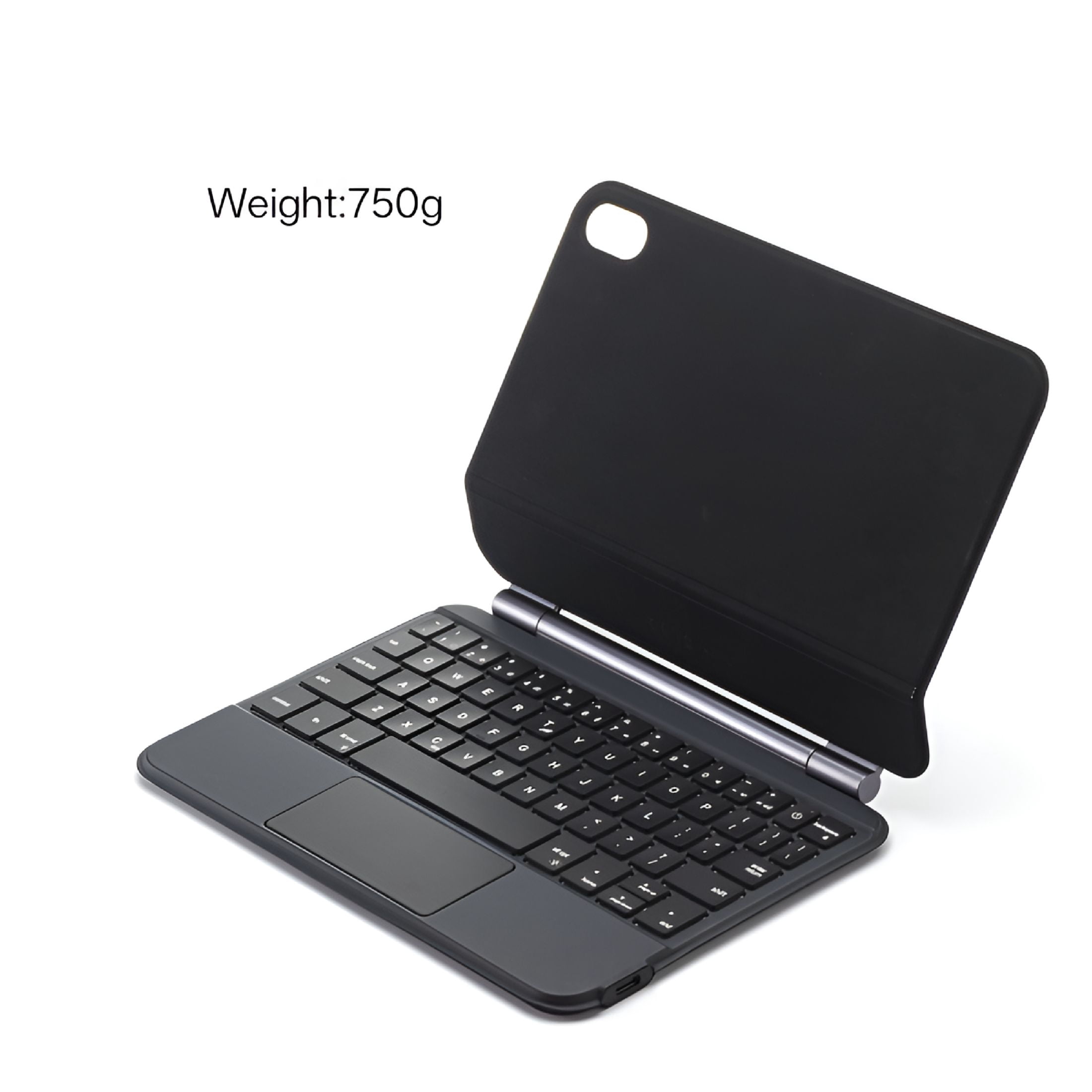 GJX 2026 New Keyboard Case Mini 7/6-8.3-Inch Touch Suspension Magnetic Backlit Bluetooth Keyboard for Tablets,Laptops,Portable Workstations,Travel,Typing,Presentations,Remote Work