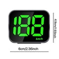 thumbnail image 2 of Pantalla frontal para coche GPS HUD fuente grande MPH Km/h HUD velocímetro Digital, 2 of 4