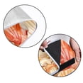 thumbnail image 5 of Shell Outdoor Canvas Picnic Blanket Waterproof and Foldable Mat with Carry Strap - Large Size for Family and Friends - Durable and Easy to Clean - Blue and White Stripes Design, 5 of 6