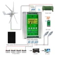 thumbnail image 6 of 12V 24V 48V 3000W Wind Solar Hybrid Charge Controller Regulator For Solar Panel Wind Turbine For Lifepo4 Lithium Lead Acid ,High Efficiency, 6 of 6