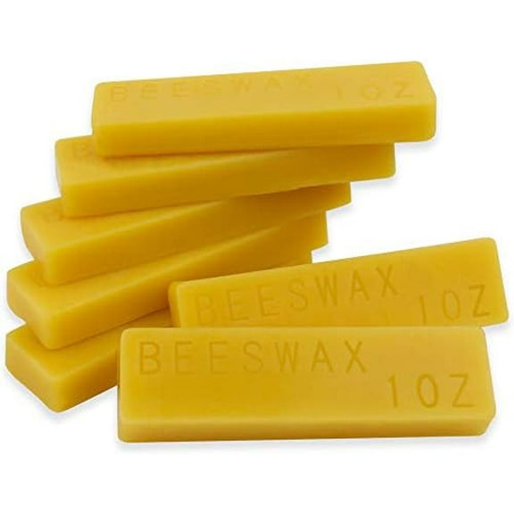 Beeswax Bars 7oz,1oz for Each Beeswax Bars,Pack of 7,Cosmetic Grade$$