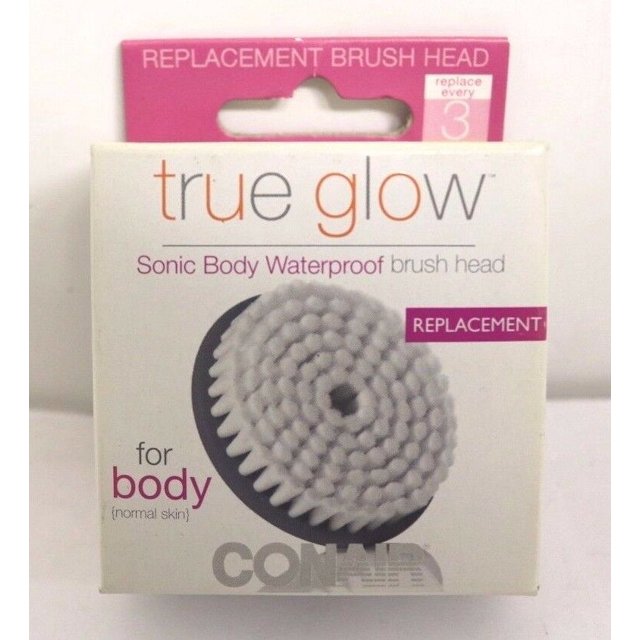 Lot of 3 Conair True Glow Sonic Body Waterproof Replacement Brush Head