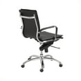 thumbnail image 4 of Eurostyle Gunar Pro Low Back Office Chair in Black/Chrome, 4 of 4