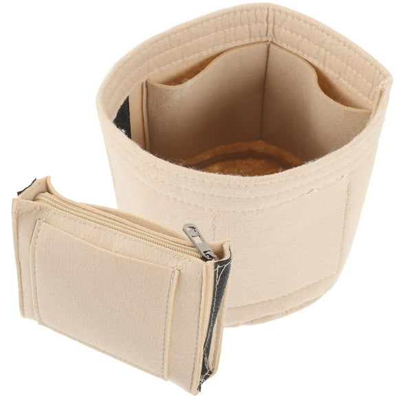 Tineasur Purse Organizer for Women Felt Simple Design Protection 1Pack