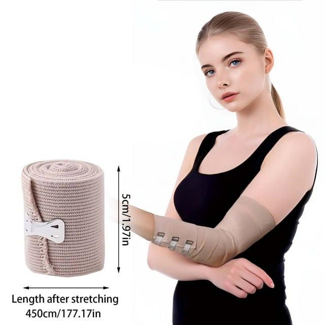 Hand & Wrist Braces Elastic Support Bandage For Sports Outdoor Home Use High Stretch Polyester Wrap - Hand & Wrist Braces Category Product Title