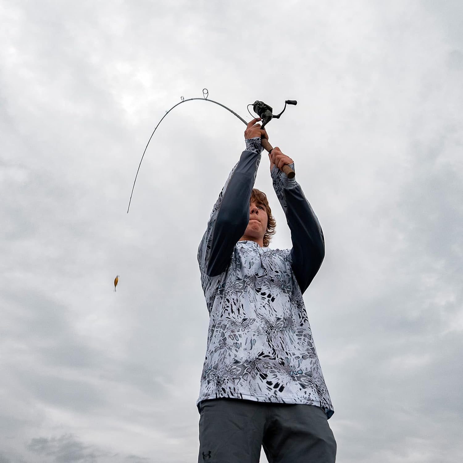 KastKing Fishing Rods - IM6 Graphite Blanks Casting & Spinning Rods, 2-Piece Rods with Extra Tip Section- Spartacus II