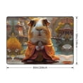 thumbnail image 2 of Area Rugs For Living Room Decor - Valley Meditating Guinea Pig Soft Anti Slip Throw Washable Rugs 5x7 For Bedroom, Indoor Carpet For Bedroom Living Room 80x58In, 2 of 7