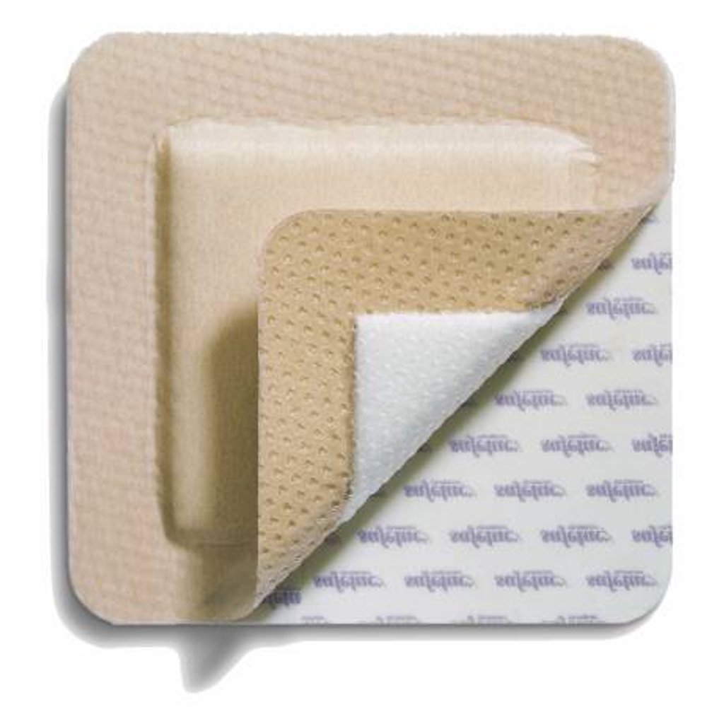 Mepilex Self Adherent Soft Silicone Bordered Foam Dressing 3'' x 3