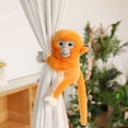 thumbnail image 4 of Lifelike Monkey Stuffed Animal Doll 8.7'' Magnetic Plush Monkey Toy Doll Curtain Storage Decor, 4 of 6
