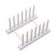 thumbnail image 1 of Organizador de tapas para ollas y sartenes, escurridor para platos de cocina blanco, 1 of 7