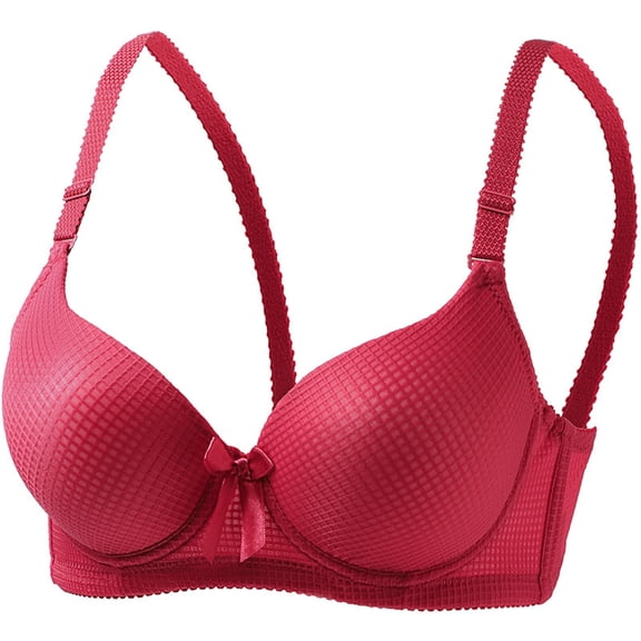 Wensltd Bras for Women Full Coverage Bras Adjustable Straps Comfortable Breathable Everyday Wear Office Work 36A to 42B