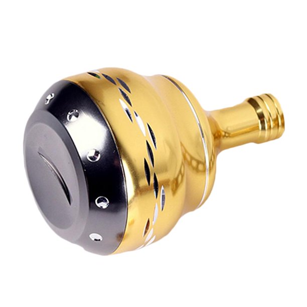 Baitcasting Tambor giratorio Pesca Carrete Perilla Agarre Perilla Perilla dorado shamjiam Perilla de la manija del carrete de pesca