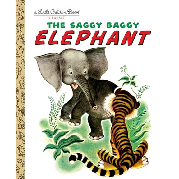 Pre-Owned The Saggy Baggy Elephant (Little Golden Book) (Hardcover) 0307021106