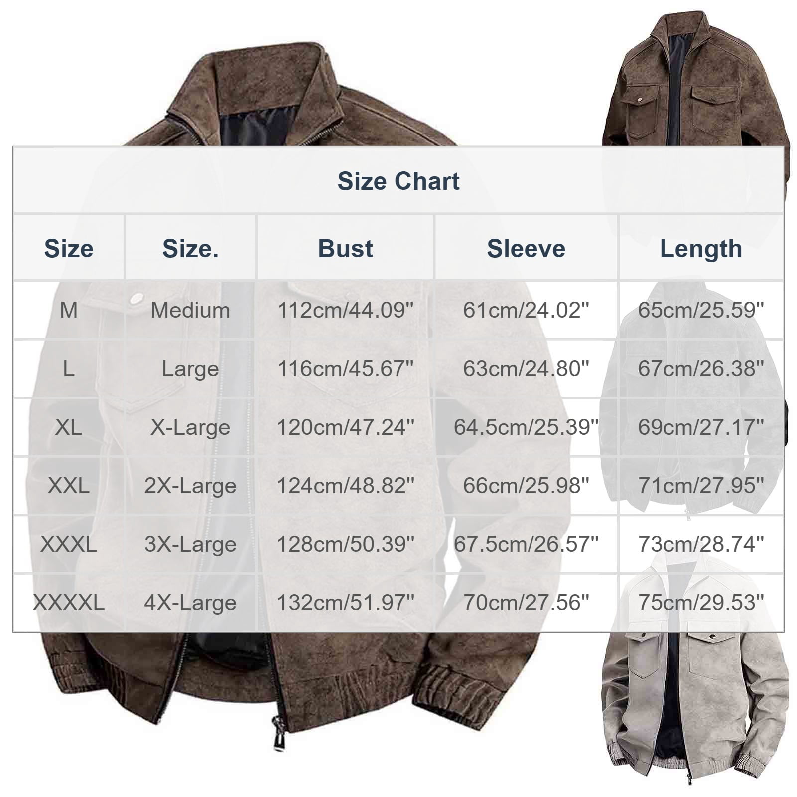 AnuYalue Mens Big and Tall Faux Leather Jacket Windproof Stand Collar Outerwear Fall Winter Warm Jackets Full Zip Long Sleeve Coat