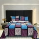 thumbnail image 5 of Cubierta multifuncional de color púrpura, 100*150cm, suave, esponjosa, cálida, lavable, franela, regalo, acogedor de la cama, edredón, manta, 39x59 pulgadas, edredón de verano, manta para la siesta, e, 5 of 6