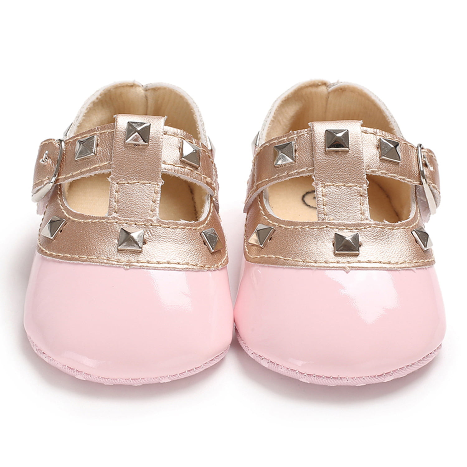 So Lovely Newborn Baby Girl Pram Shoes Princess First Shoes Size 0-6 6-12 12-18M