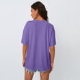 thumbnail image 5 of SUNBS Oversized Graphic Tees for Women - Love Heart Casual T Shirts for Women Round Neck Tops, 5 of 8