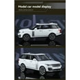 thumbnail image 4 of 1:32 Scale Range Rover 50th Anniversary Edition Diecast Model Car - Alloy & Plastic Construction with 6 Openable Doors, Pull-Back Motion, Sound & Light Effects, Rear Wheel Shock Absorbers -, 4 of 7