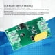thumbnail image 3 of Módulo De Relé SCR, Salida De Transistor MOS Tablero De Relé De Estado Sólido Antiinterferencias 1 Canal De Alta Resistencia Para Electrodomésticos, 3 of 7
