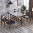 thumbnail image 1 of Organizer Onement Dining Table Set Legs Metal Free Shipping Restaurant Coffee Tables Computer Center Mesa Comedor Home Furniture My Lux Decor Round, 1 of 22