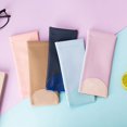 thumbnail image 1 of Estuche para anteojos de 5 piezas con paño para anteojos, Estuche para anteojos de cuero PU suave Estuche para lectura de anteojos para mujeres, hombres y niños, 1 of 4