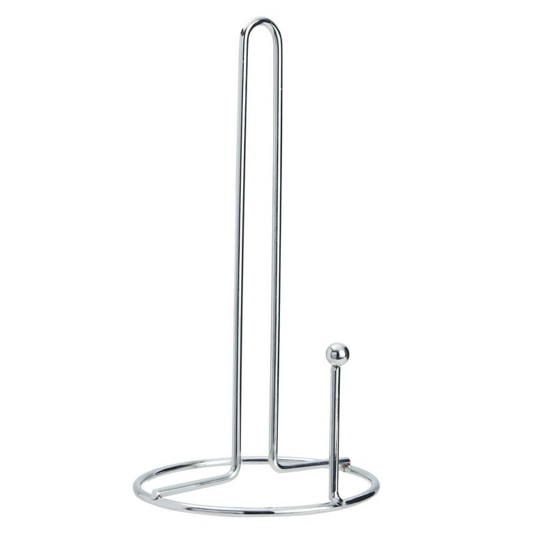 Paper Towel Holder Stainless Steel Vertical Stand for Paper Towels 5.5 x 11.5 Inches