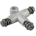 thumbnail image 3 of Adaptador De Manguera De Aceite De Freno De 3 Vías Hidráulica Para Motocicleta Atv, Acoplamiento En T De 10Mm, 3 of 7