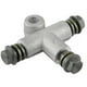 thumbnail image 3 of Adaptador De Manguera De Aceite De Freno De 3 Vías Hidráulica Para Motocicleta Atv, Acoplamiento En T De 10Mm, 3 of 7