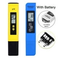 thumbnail image 2 of PH Meter & TDS Meter Digital Water Quality Tester 0-14 PH Meter Tester 0-9990PPM TDS&EC LCD Water Purity PPM Aquarium Filter, 2 of 6
