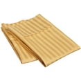 thumbnail image 1 of 300-Thread Count 100% Egyptian Cotton Lightweight Stripes Pillowcase Set Gold / Standard, 1 of 2