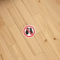 thumbnail image 4 of LEEYNEER 4 Pcs No Step Stickers Decals Do Not Here Label Safety Sign, 4 of 8