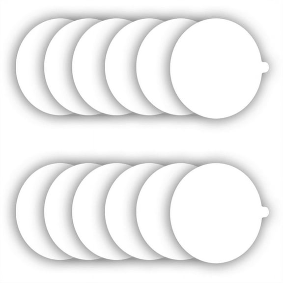 Fleas Trap Refill Discs Replacement Glue Boards 12 Pack, 7.1 Inches Fits Most Models Sticky Dome Bed Bug Traps