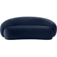 thumbnail image 3 of Meridian Furniture Emery Navy Velvet Loveseat, 3 of 10