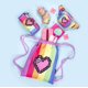 thumbnail image 5 of - Botella de agua plegable con estilo para niños con clip de mosquetón, camuflaje rosa, 5 of 5