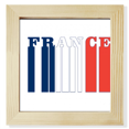 thumbnail image 1 of Flag Country French Art Deco Fashion Square Picture Frame Wall Tabletop Display, 1 of 3