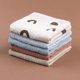 thumbnail image 4 of 5PCS Baby Facecloth Cotton Drool Bibs Square Burp Cloth for Infant Kindergarten Sweat Wipe Cloth High Absorbent Kerchief, 4 of 4