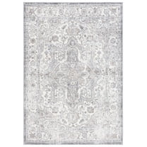 SAFAVIEH Opal Daithi Oriental Area Rug, Grey/Ivory, 5'3" x 7'6"