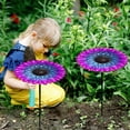 thumbnail image 6 of Yannianjz under $5 Bee Butterflies Watering Station, Standing Bee Bird Feeder for Outside, Bee Bath Feeder with Metal Stakes Butterfly Puddler Garden Yard Décor, 6 of 6