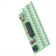 thumbnail image 2 of Adjustable Display Pattern LED VU Meter Level Indicator Amplifier Audio 16 Dual Channel Lamp Light Green DC 8V to 12V,1 * Music Spectrum, 2 of 6