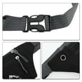 thumbnail image 3 of Unique Bargains 1 Pc Breathable Running Belt Pure Color Fanny Pack for Sports to Carry Phone Keys Black, 3 of 6