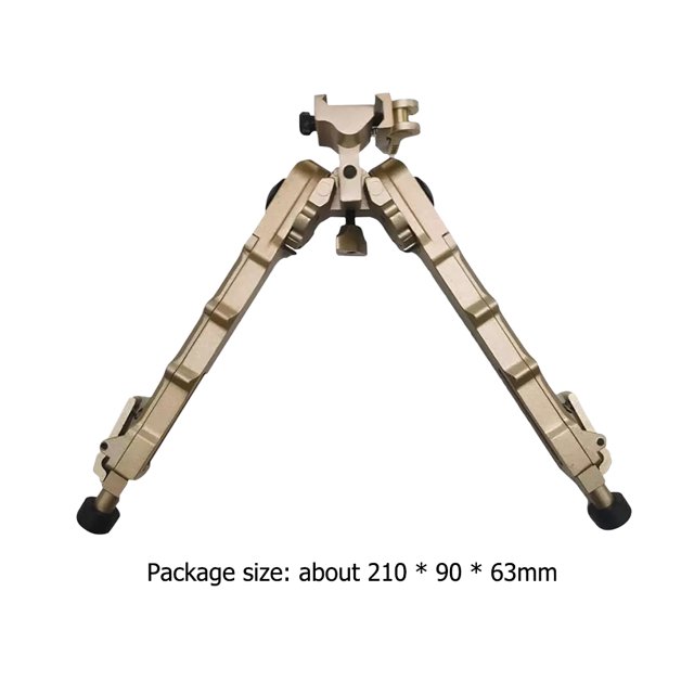 Cámara de aleación de aluminio Trípode de una pieza Soportes de soporte de dos patas (Oro) Likrtyny Para estrenar