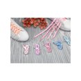 thumbnail image 4 of INSPIRE CHIC Floral Printed Flat Shoelaces Sneakers Flower Shoelaces for Casual 1 Pair Pink 120cm/47.2", 4 of 5
