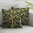 thumbnail image 3 of JRXY Decorative Lumbar Pillow Covers Tree of Life Floral Vintage Art Throw Pillow Covers for Sofa White, 3 of 5