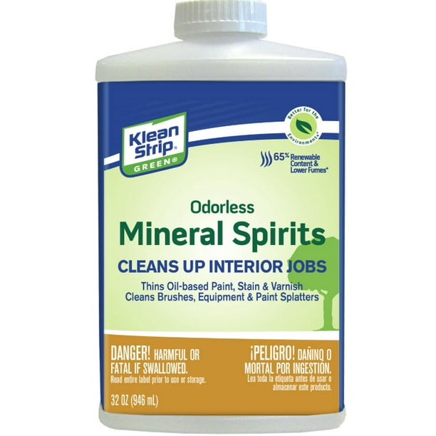 KleanStrip® Green™ Odorless Mineral Spirits, 1 Quart
