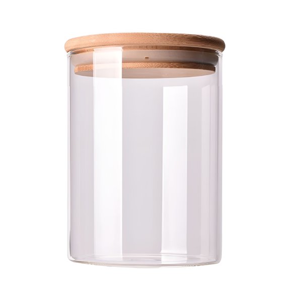 ACDANC 2026 New 250Ml Clear Glass Airtight Canister for Food Storage for Storing Snacks, Spices, Coffee, Tea, Dry Foods, Pantry, Kitchen Organization, Countertop Storage