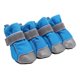 thumbnail image 1 of 4 Piezas Botas Transpirables para Perro Mascota Sunnimix Azul Tamaño S, 1 of 8
